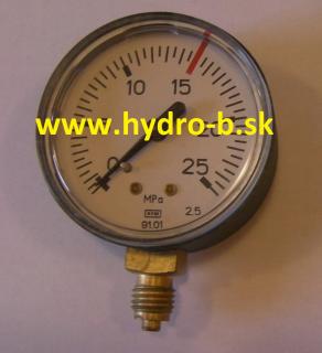 Manometer tlaku pracovnej hydrauliky BIELORUS EO 2621, GOCT 8625-69 