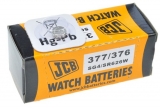 JCB gombíková batéria SILBEROXID 376/377 - 1,55V, blister 1 ks 