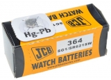 JCB gombíková batéria SILBEROXID 364 - 1,55V, blister 1 ks 