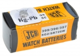 JCB gombíková batéria SILBEROXID 399/396/397 - 1,55V, blister 1 ks 