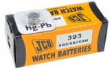 JCB gombíková batéria SILBEROXID 393 - 1,55V, blister 1 ks 