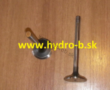 Vyfukovy ventil (45°) motora, PERKINS 3142d031X4, MASSEY FERGUSON 4222896M1