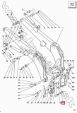 Cap pracovneho zariadenia UNC 060, 750; 533-0-34-25-170-1
