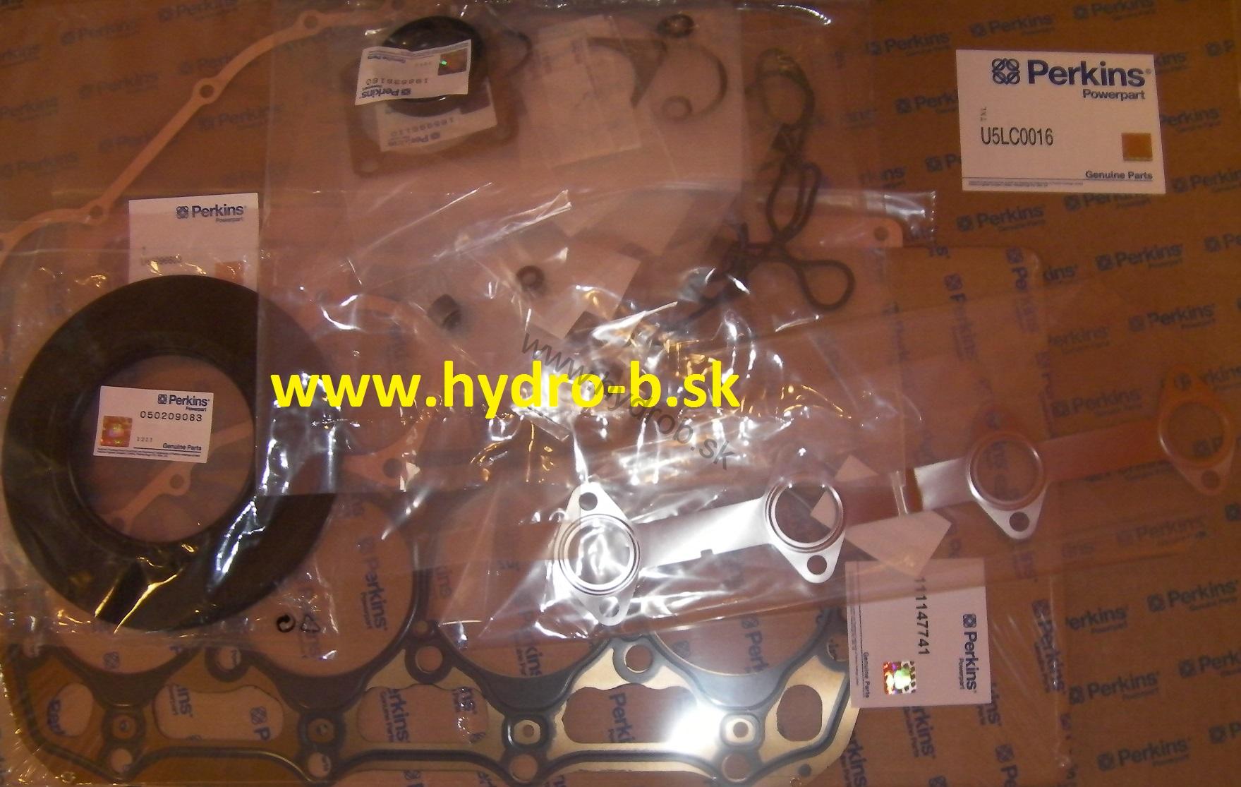 Sada tesnenia motora PERKINS, U5LC0016