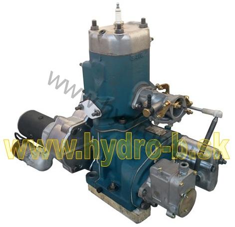 Pomocny motorcek motora D65, kompletny
