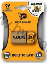 JCB alkalická batéria 6F22 - 9V, blister 1 ks