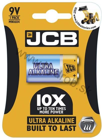 JCB OXI DIGITAL alkalická batéria 6LR61/6F22 - 9V, blister 1 ks