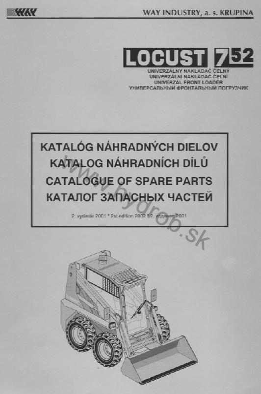 Katalóg ND LOCUST 752, 2.vyd. 2001