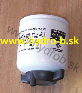 Filter paliva - separátor, BOBCAT S175, S220, S250, 6667352