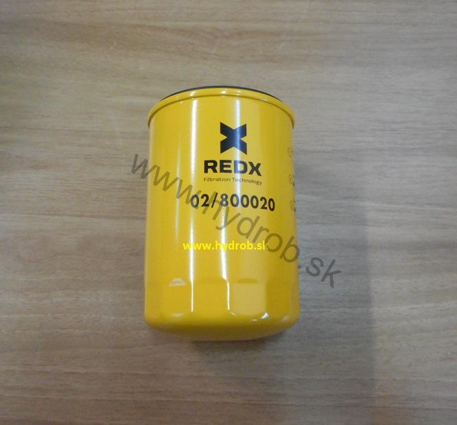 Filter motorového oleja motora ISUZU, JCB JS, 02/800020