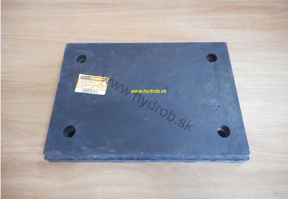 Gumená podložka stabilizačnej nohy KOMATSU, 42N-46-11430