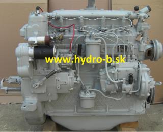 Motor D65 s pomocnym motorcekom