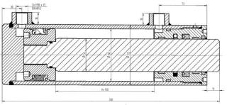 Hydraulický valec DW 80/50-150 M18x1,5 SM 