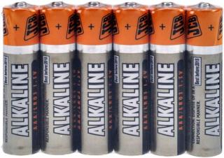 JCB SUPER alkalická batéria LR03 - 1,5V AA, blister 6 ks