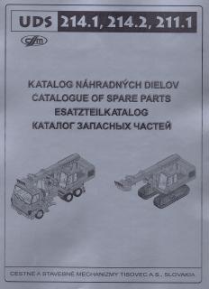 Katalóg ND UDS 214.1, 214.2, 211.1, 4.vyd. 1997 + PZ + pásový podvozok