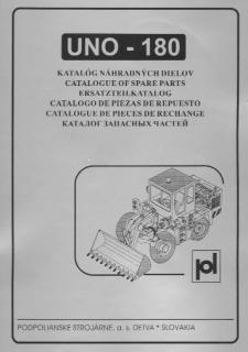 Katalóg ND UNO 180 + motor 5.vyd.1997
