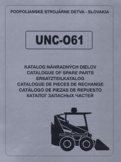 Katalóg ND UNC 061 + motor 4.vyd. 1996