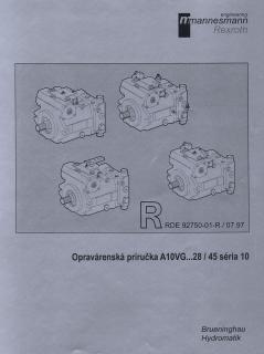 Opravárenská príručka hydromotorov REXROTH A10VG slovenská