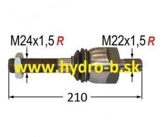 Axiálny čap JOHN DEERE AL60161