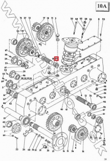 Kruzok prevodovky UNC 060, 750, 061; 533-0-34-09-106-1