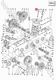 Skrutka prevodovky M 8x80, UNC 060, 750, 061; 02 1143.55