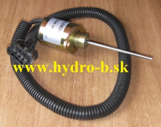 Elektromagneticky ventil vstrekovacieho cerpadla, motora KUBOTA 25-38109-05