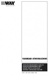 Katalóg ND YANMAR 4TNV98-ENWI, vydanie I/2008