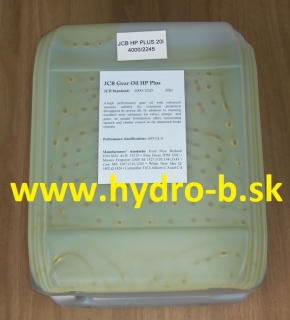 Nápravový olej JCB HP PLUS - 20 l, 4000/2245