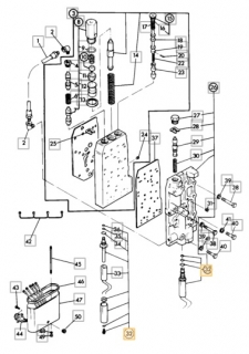 Elektromagnetický ventil prevodovky SPICER DANA CLARK HURTH  