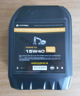 Motorový olej JCB EP 15W40 - 5L 4001/1801