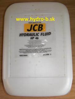 Hydraulický olej JCB HP46 - 20L 4002/0805