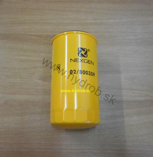 Filter motorového oleja motora ISUZU, JCB, JS 02/800359