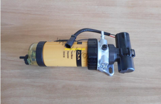 Elektrické palivové čerpadlo 12V s filtrom (komplet) motora JCB, CATERPILLAR, 2289129W